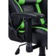 Fotel gamingowy GSA czarno-zielony