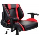 Fotel gamingowy GSA czarno-czerwony