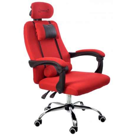 Fotel biurowy GIOSEDIO czerwony, model GPX001