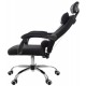 OFFICE ARMCHAIR RCA BLACK & RED