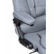 Fotel biurowy GIOSEDIO szary z tkaniny, model FBJ