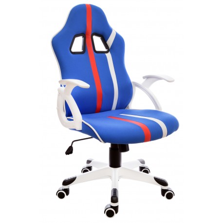 Fotel biurowy GIOSEDIO niebieski, model FBL008
