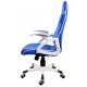 Fotel biurowy GIOSEDIO niebieski, model FBL008