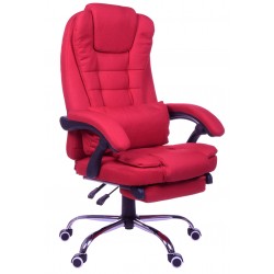 Fotel biurowy GIOSEDIO czerwony, model FBR001