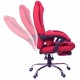 Kancelářská židle FBG černé a červené