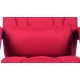 Fotel biurowy GIOSEDIO czerwony, model FBR001