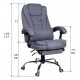 Fotel biurowy GIOSEDIO biay, model FBR002