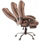 Fotel biurowy GIOSEDIO brązowy, model FBR003