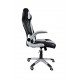 Fotel biurowy BST042 czarno-biały