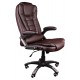 Fotel biurowy BRUNO brązowy