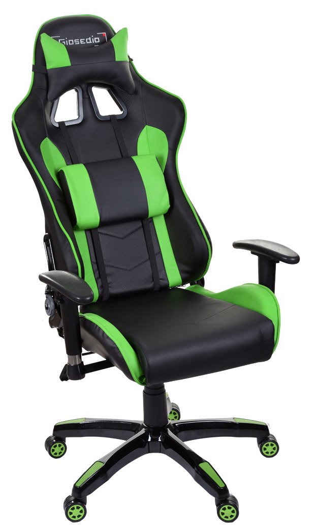 fotel gamingowy zielony